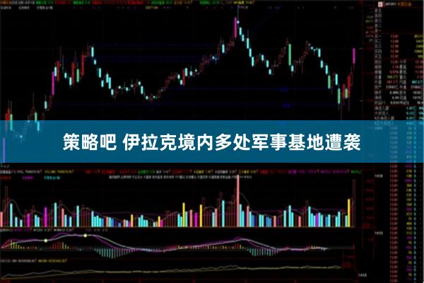 策略吧 伊拉克境内多处军事基地遭袭