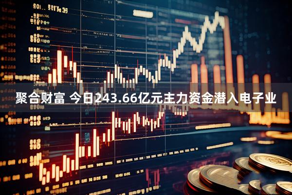 聚合财富 今日243.66亿元主力资金潜入电子业